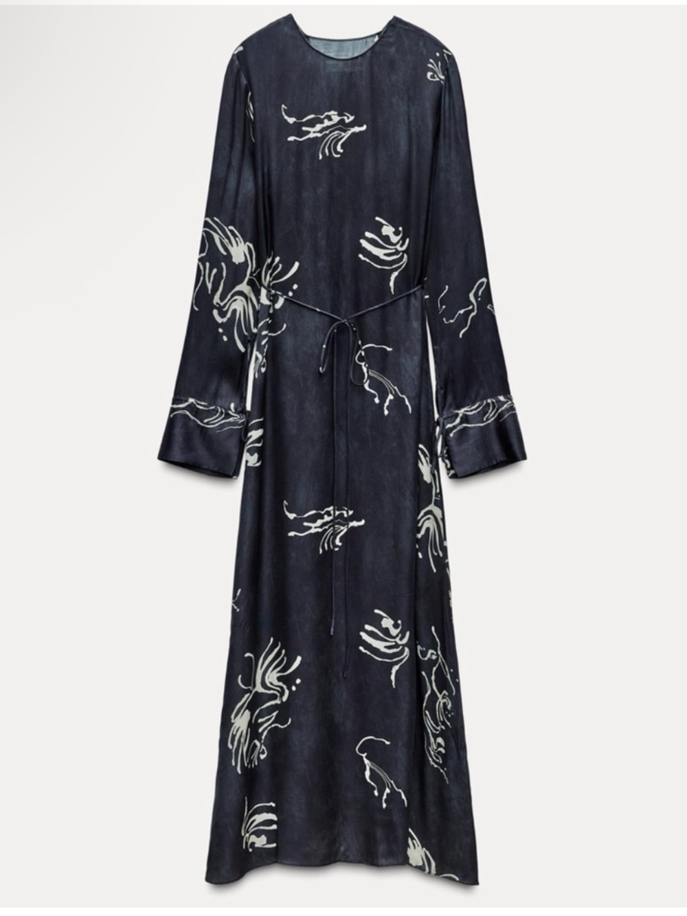 Zara midi silky dress